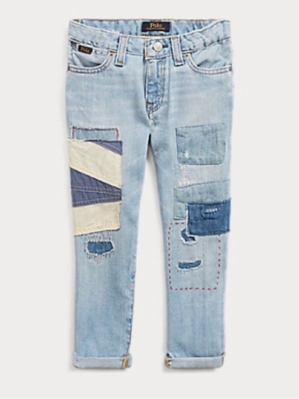 Ralph Lauren women’s Avery distressed boyfriend jeans